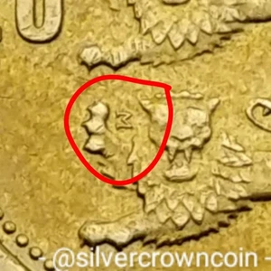 Estonia 🇪🇪 50 Senti 2006 M. KM#24. Half Dollar coin. 3 Lions Leopards 50 Cents - Picture 1 of 9