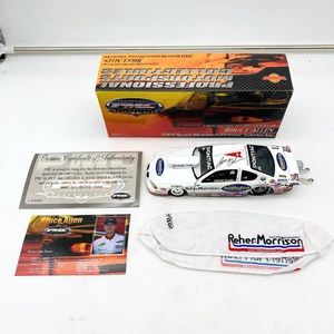 SIGNED NHRA Bruce Allan 1:24 Diecast PMC Reher-Morrison Pro Stock - Picture 1 of 21