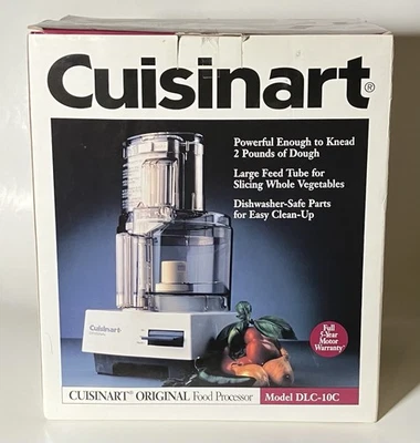 Cuisinart Classic DLC-10C 7-Cup Food Processor (Complete) - In Box - Image 1 of 3