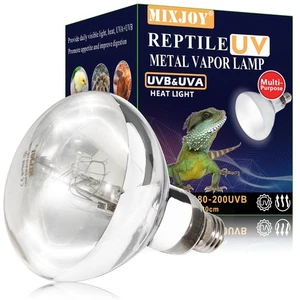 160W Reptile Heat Lamp Bulb, Full Spectrum UVA UVB Reptile Light Bulb, UVB Li... - Picture 1 of 7