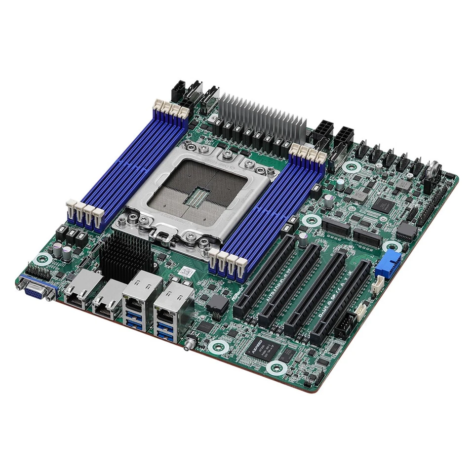 ASRock ALTRAD8UD-1L2T - Motherboard - Deep Micro ATX - Mainboard - ATX - Image 1 of 1
