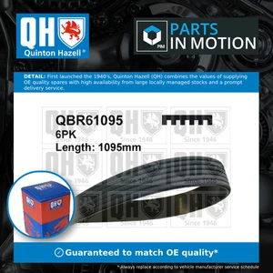6 Rib Multi V Drive Belt fits PEUGEOT BOXER 2.0 94 to 06 QH 5750TF Quality New - Picture 1 of 7