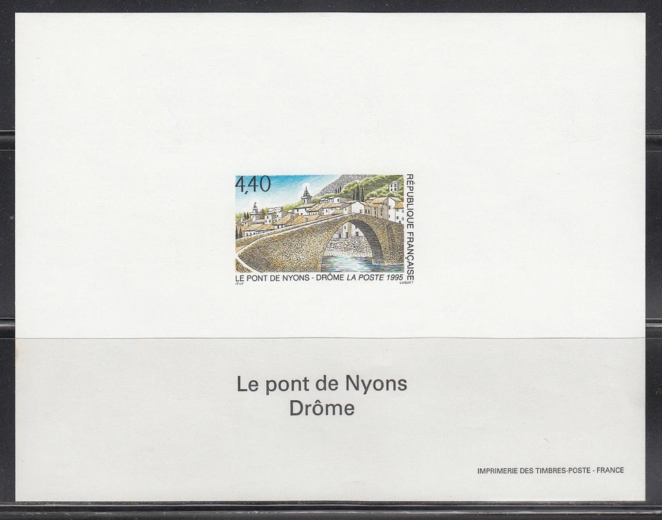 France Sc2460 Tourism, Nyons Bridge, Drome, Architecture, Deluxe Proof - Image 1 of 1