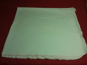 28" x 34" white Under the Nile ORGANIC COTTON BABY RECEIVING BLANKET - Picture 1 of 7