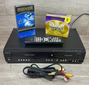 Funai ZV427FX4 DVD Recorder / VCR Combo HDMI output Bundle (Works A+) - Picture 1 of 18
