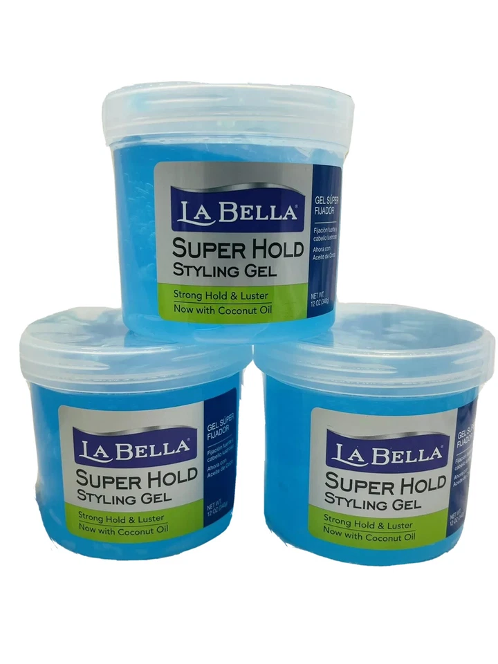3 la bella super hold styling gel 12oz ea - Image 1 of 1