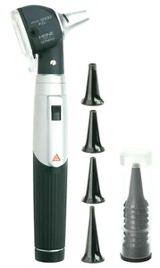 HEINE mini 3000 Otoscope with battery handle & disposable/reusable tip Free ship - Picture 1 of 8