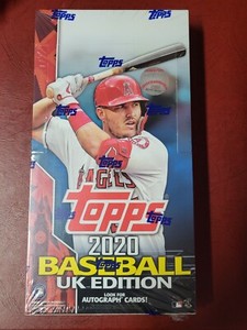 2020 Topps UK Edition Baseball SEALED HOBBY BOX 24-Pack MLB Trading Cards