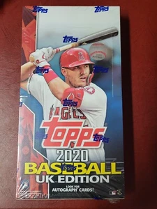 2020 Topps UK Edition Baseball SEALED HOBBY BOX 24-Pack MLB Trading Cards - Picture 1 of 2