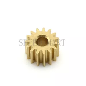 0,5M13T 2 mm diámetro 13 dientes módulo 5 mm motor engranaje de pista de metal - Imagen 1 de 4