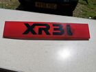 Ford Xr3i Rear Number Plate Cover / Badge