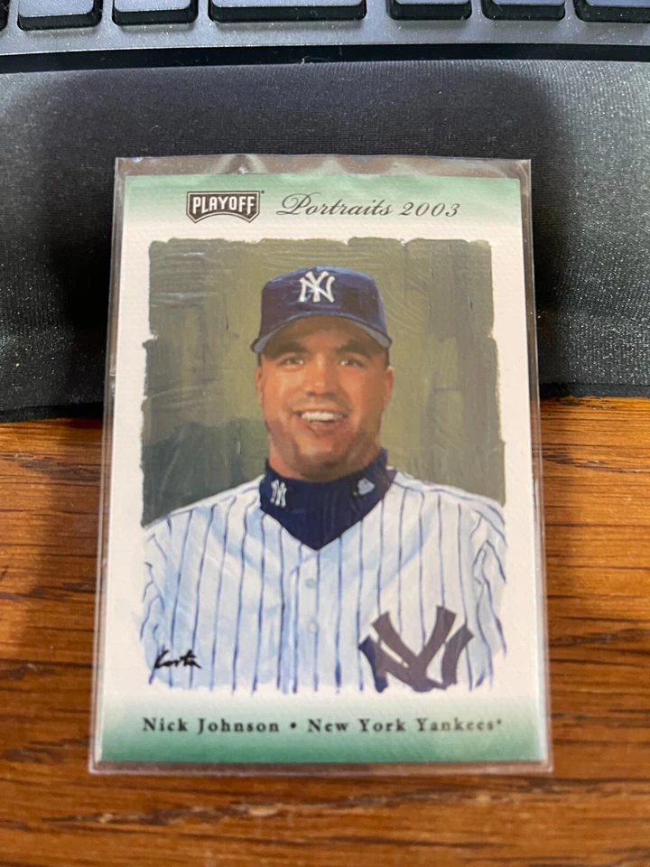 2003 Playoff Portraits FanFest Green #114 Nick Johnson - RARE CARD - Image 1 of 1