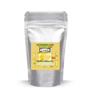 2x 1 kg | Zitronensäure | Lebensmittelqualität E330 | Entkalker | 2kg - Bild 1 von 2