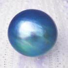 15.12 mm Blue Mabe Pearl Round Iridescent Cultured in Sumbawa Indonesia 1.33 g