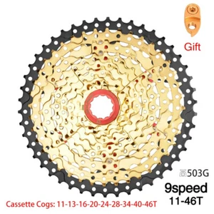 MTB Bicycle Freewheel 9 10 11Speed 40 42 46 50T Flywheel Mountain Bike Cassette - Picture 1 of 26