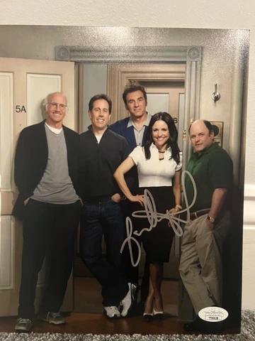 Jason Alexander signed JSA COA A 8x10 Jerry Seinfeld Show psa bas jsa Cover