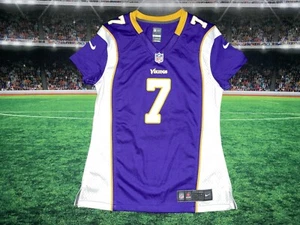Minnesota Vikings Christian Ponder #7 Nike On Field Women’s Jersey Size Medium - Picture 1 of 13