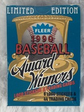 1990 Fleer Award Winners Factory Sealed 44 Baseball Card Set Ken Griffey Jr.