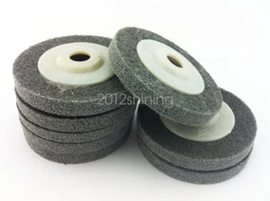 Almohadilla de rueda de pulido pulido de nailon de 4" 240 piezas para amoladora angular 100 mm - Imagen 1 de 4