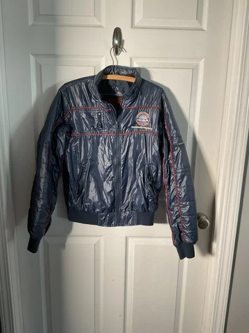 1980's Vintage NHRA Drag Racing Jacket Size M Cover