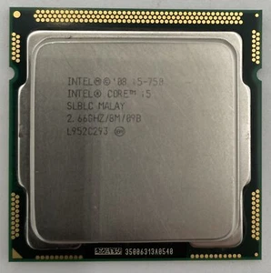 Intel Core i5-750 Desktop CPU Processor- SLBLC - Picture 1 of 2