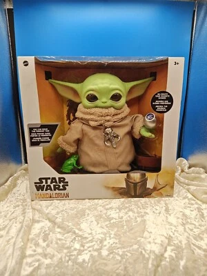 Disney Mandalorian ~ Star Wars El Niño Bebé Grogu Yoda Juguete ~ Mattel Costco NUEVO Foto 1 de 4
