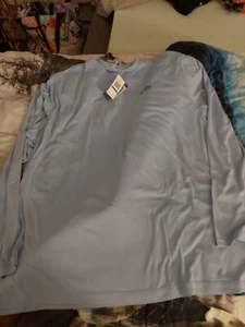 Reel Life UPF 50 plus+ Mens Sz 2XL Blue L/S T Shirt sun fishing sports hunting - Picture 1 of 6