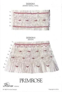 PRIMROSE Smocking Plate Children's Sewing Pattern # 7 - Picture 1 of 1
