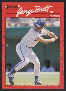 1990 Donruss #144 George Brett Kansas City Royals