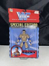 Vintage Jakks Pacific WWF Special Edition Figure Rocky Maivia The Rock 1997 NOS