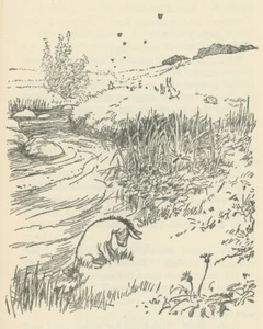 Impresión artística de Winnie-the-Pooh 1926 - My Tail's Getting Cold de Ernest H Shepard - Imagen 1 de 3