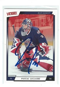 Pascal Leclaire Signed 2006/07 Upper Deck Victory Card #59 - Picture 1 of 1