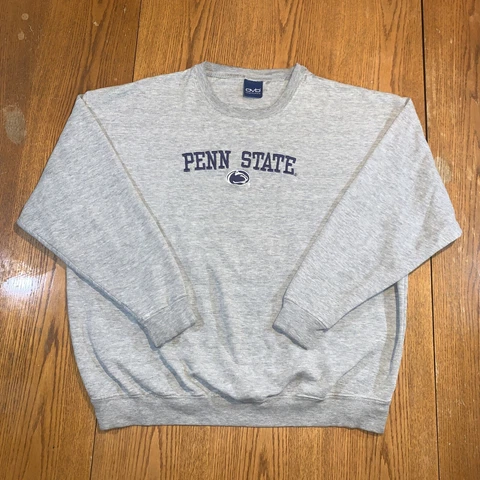 A1 Vintage Penn State Nittany Lions Crewneck Sweatshirt Adult X-Large Mens Gray Cover