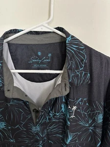 Oga Oahu golf apparel sunday crew golo polo shirt men l large - Picture 1 of 3