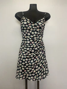 The East Order Australia Te-Kalani Floral MINI Dress Gathered Side Lined L - Picture 1 of 4
