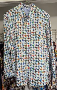 XXXL 3XL Robert Graham Shirt Mens Button Down Long Sleeve Ski Slope Aspen  - Picture 1 of 8