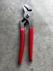 Snap-On Tools 91ACP 9" Adjustable Joint Interlocking Channel Lock Red Soft Grip