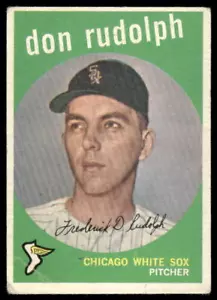 1959 Topps #179 Don Rudolph VG - Picture 1 of 2