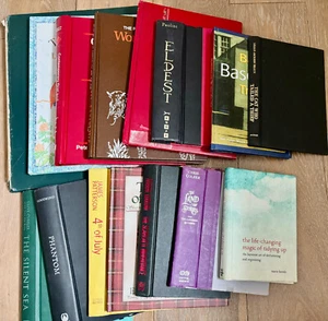 Lot of 18 Book Covers for Art or Junk Journals Mixed Media -Variety incl vintage - Picture 1 of 2