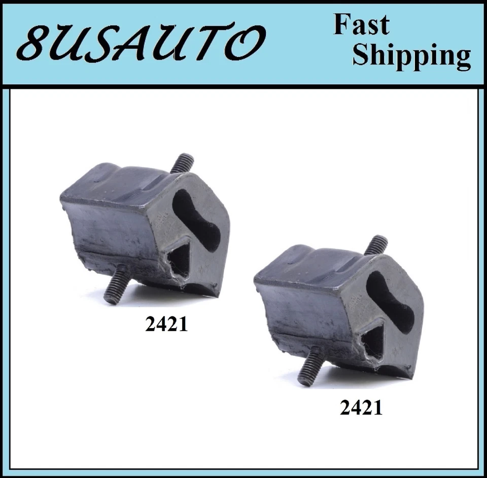 2 PIEZAS MONTAJE MOTOR DELANTERO IZQUIERDO Y DERECHO APTO AUDI 4000, 80, 90, FOX Foto 1 de 3