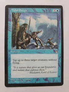 MTG Magic The Gathering Card Tidal Surge Sorcery Blue Stronghold 1998 - Picture 1 of 2