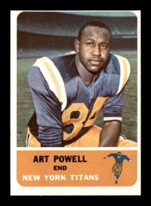 1962 Fleer #60 Art Powell   EXMT X2530827