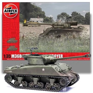 AIRFIX 1356 1/35 M36B1 GMC TANK DESTROYER "GENERAL JACKSON" MODEL KIT - Bild 1 von 8