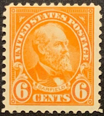 US Stamps #558 MNH Fine, 6 cent Garfield NH OG SCV $65 - Image 1 of 2