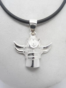 Goldrake : Ciondolo in Argento 925 e Caucciù - Pendente Grendizer - Ufo Robot - Picture 1 of 7