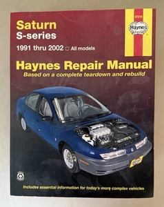 HAYNES Saturn S-Series 1991-2002 All Models Repair Manual 87010 - Picture 1 of 4