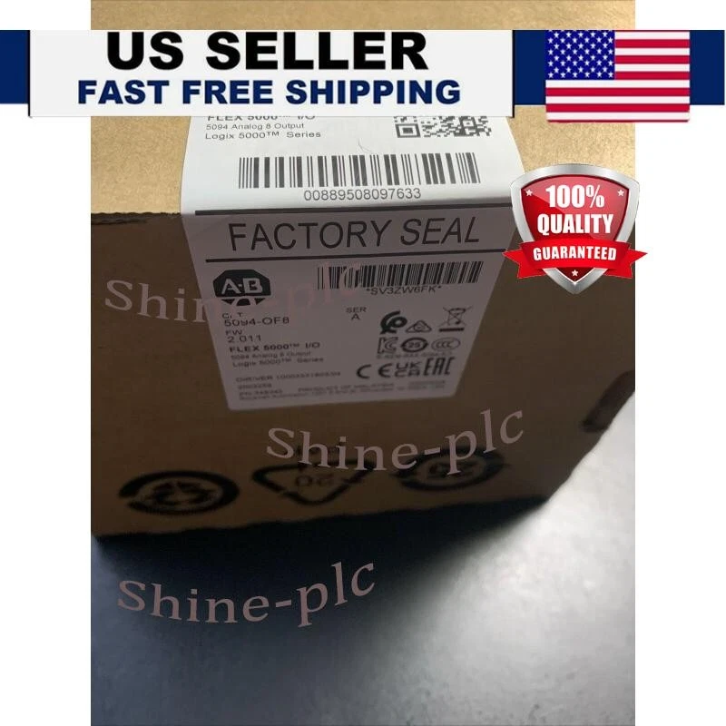 Sealed AB 5094-OF8 Flex 5000 I/O Analog 8 Output 5094OF8 New In Box US Free Tax - Image 1 of 1