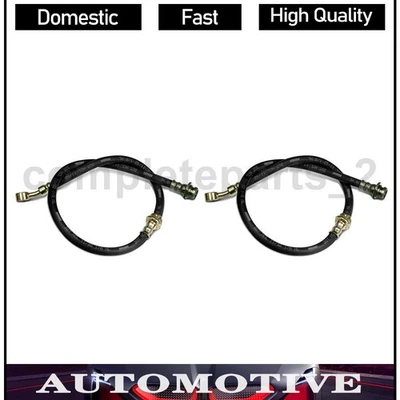 2 mangueras hidráulicas de freno de línea de freno central trasero para Chevrolet C60 5,7 L 8,2 L Foto 1 de 3