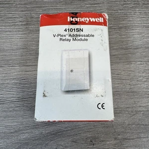 Honeywell 4101SN V-Plex Addressable Single Output Relay Module - Picture 1 of 2