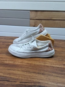 Zapatos Hey Dude para mujer talla 6 Karina Boho Crochet blancos zapatillas fáciles de poner - Imagen 1 de 10